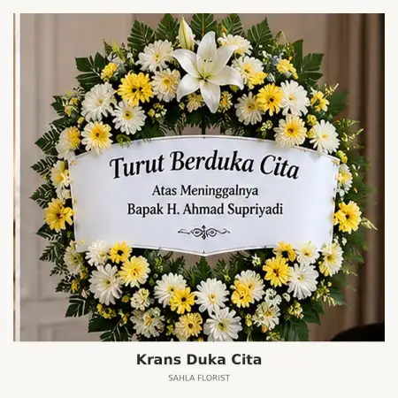 Krans Bunga Duka Pondokgede